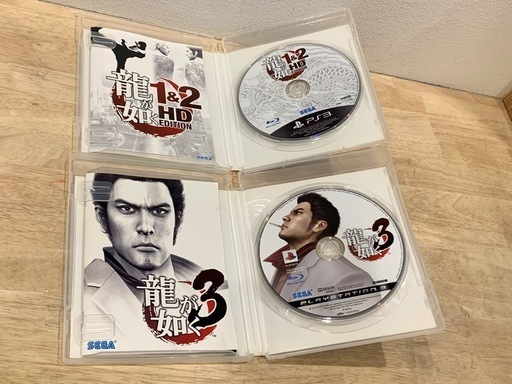 PS3 PS2 龍が如く　シリーズ