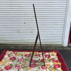 全身鏡★茶色の画像