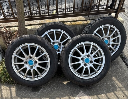 155/65/14 アルミホイール付きタイヤ