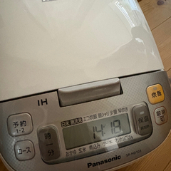 Panasonic IHジャー炊飯器　5.5合炊き　白