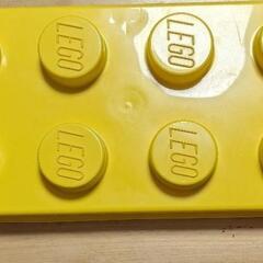 レゴブロックのケースのふた　収納ケースのふた　収納ボックスのふた　黄色
