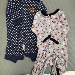 西松屋　80センチ　ロンパース2枚セットの画像