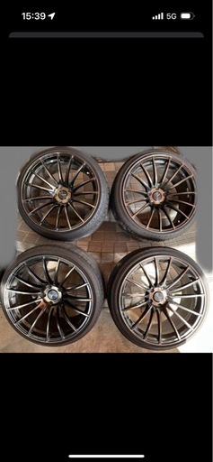 weds sports 19インチコンケイブホイール 4本セット (カントくん) 上