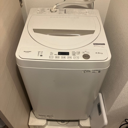 シャープ　洗濯機　20201式