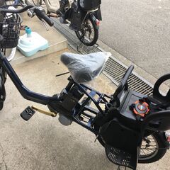 地域限定送料無料　ギュットアニーズ　子供乗せ　16AH　紺　神戸市　電動自転車 地域限定送料無料 パナソニック ギュットアニーズ 子供乗せ 三人乗り