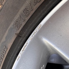 30プリウス　Ｓツーリング純正ホイール、夏タイヤセット　215/45R17の画像