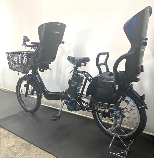 業界最長1年保証 送料無料　パナソニック　ギュット　20インチ　黒　電動アシスト自転車　g315