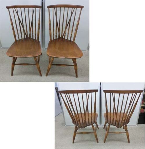 飛騨産業 キツツキマーク ウィンザーチェア アンティーク木製椅子 ④ 店長イチオシ！希少な飛騨産業キツツキのビンテージウィンザーチェア