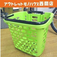 キャスター付き買い物カゴ 幅44×高41㎝ キャリーカート 2輪...