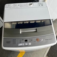 AQUA　AQW-S45J（W)　4.5kg  2020年