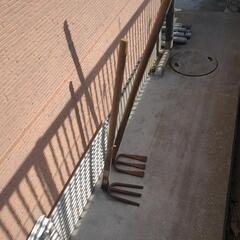 鍬(くわ)二本セット　バラ売り可能の画像