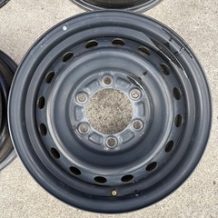 【決まりました】ハイエース　スチールホイールの画像