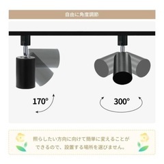 ダクトレール用スポットライト 8個 の画像