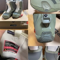 スノーボード3点セット ステップオン ブーツ&バインディング 
step on women’s の画像