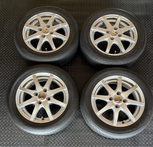 軽自動車　14インチアルミ付きサマータイヤ