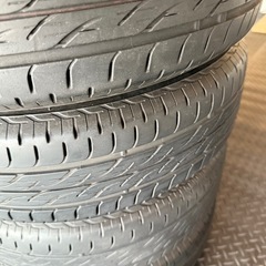 軽自動車　14インチアルミ付きサマータイヤの画像
