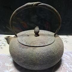 小さな鉄瓶　古美術　骨董品