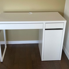 IKEA MICKE  学習机　デスク　白　　