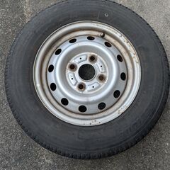 軽バンタイヤ1本鉄ホイール付き145R12LT