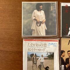 邦楽　シングル　レコード　６枚の画像