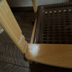 子供用　学習机の椅子の画像