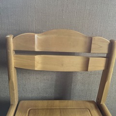 子供用　学習机の椅子の画像