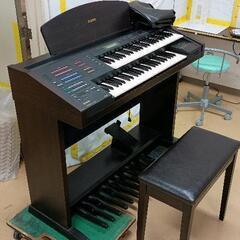 0313-165 エレクトーン　電子ピアノ　椅子　カバーセット