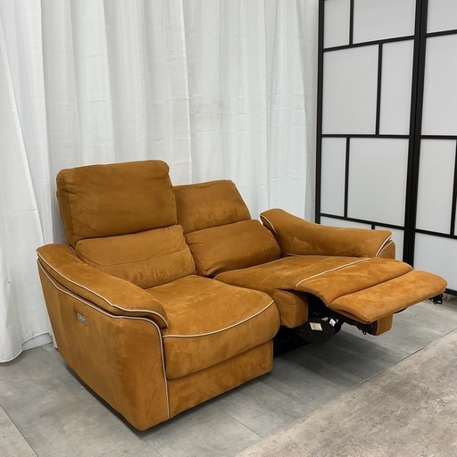 KD-16【新入荷 アウトレット】2シーターソファ ブラウン