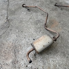 純正マフラー　ジムニー　JB23  ②の画像