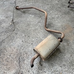 純正マフラー　ジムニー　JB23  ⓹の画像