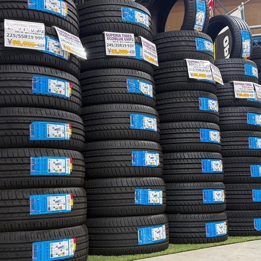 【決まりました】225/55R19 工賃・消費税込み価格