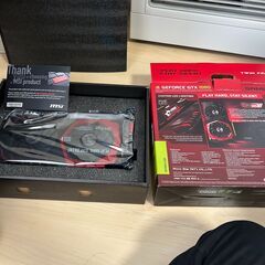 グラッフィックボード（未使用）：MSI GeForce GTX 1080 GAMING X 8G の画像