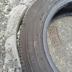 ダンロップ　ＥＣ２０２ 155/65R14 1本の画像