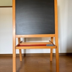 IKEA お絵描き　イーゼル　イケア　黒板ホワイトボード　の画像