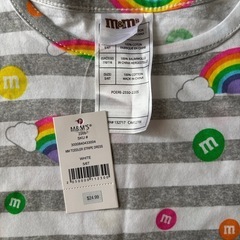 【新品】m＆m's エムアンドエムズ ワンピース 5/6Tの画像