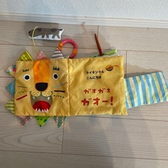 0歳児　おもちゃ　布絵本の画像