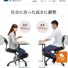 3/16まで引取りの限定価格です。腰痛を予防し姿勢が正しくなる椅子の画像