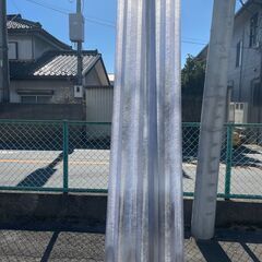 ポリカーボネート樹脂製 ガラス繊維強化採光板100setの画像