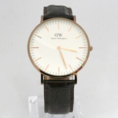 動作品 Daniel Wellington クオーツ式腕時計 0510DW 2針 CLASSIC YORK ローズゴールド ユニセックス 札幌市 清田区 平岡の画像