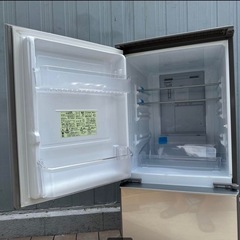SHARP プラズマクラスター搭載冷蔵庫 137Lガラストップつけかえドアの画像