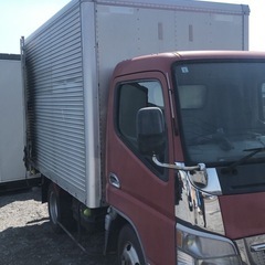 三菱キャンター・アルミバン・小型PA-FE72DB・57万km・2005_17年の画像