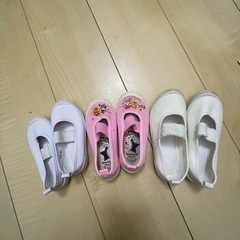 上履き　3足　14/15/16.5cmの画像