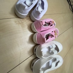 上履き　3足　14/15/16.5cmの画像