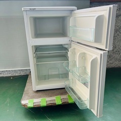LIMLIGHT ノンフロン冷凍冷蔵庫　動作確認済　簡易清掃済　RHT-96R 88L 2015年製の画像