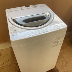 031303東芝6.0kg洗濯機2019年製の画像