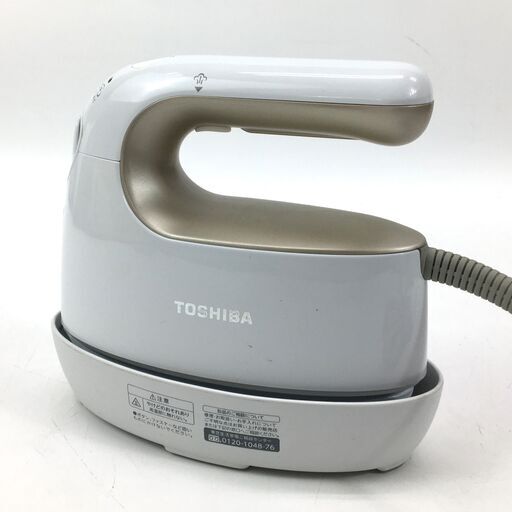 3/21終 TOSHIBA 東芝 衣類スチーマー 本体のみ TAS-X3 スチームアイロン 家庭用衣類スチーマー 通電確認済
