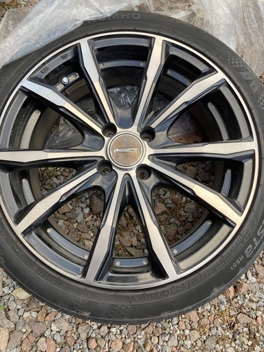 LEG2AS 17インチホイールタイヤ付き　195-45 ZR17 85w XL 4本