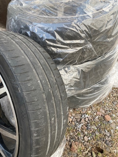 LEG2AS 17インチホイールタイヤ付き　195-45 ZR17 85w XL 4本
