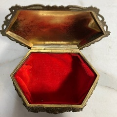 O　2503-410 ジュエリーボックス ヴィンテージ風の画像