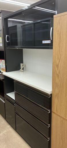 福山木工所 ２面レンジボード キッチンボード No.1890● ※現金、クレジット、スマホ決済対応